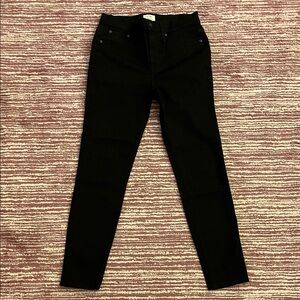 J. Crew Women's Black Skinny Jeans